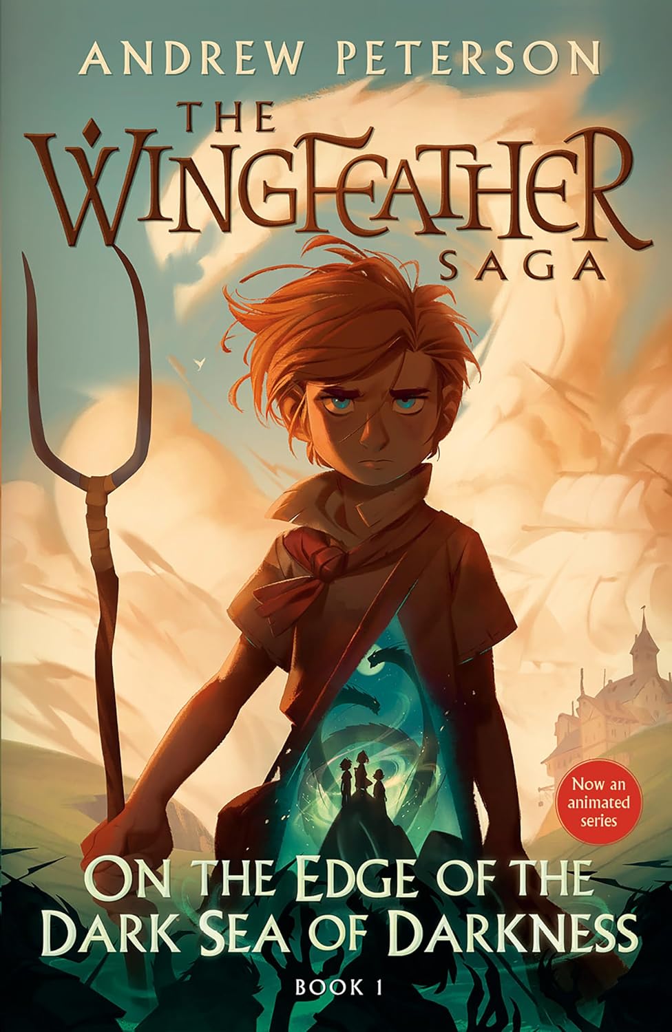 Cover of On the Edge of the Dark Sea of Darkness (The Wingfeather Saga #1)