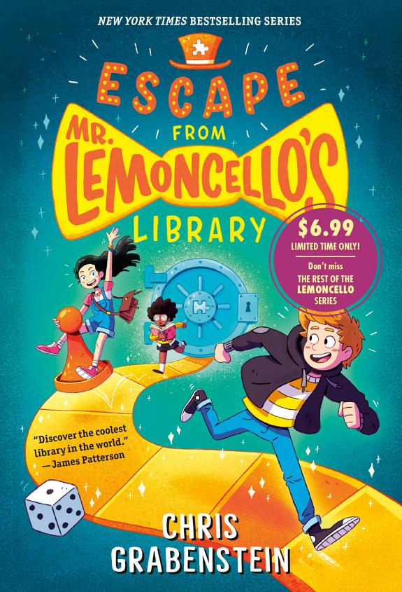 Cover of Escape from Mr. Lemoncello's Library