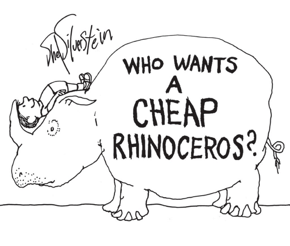Cover of Who Wants a Cheap Rhinoceros