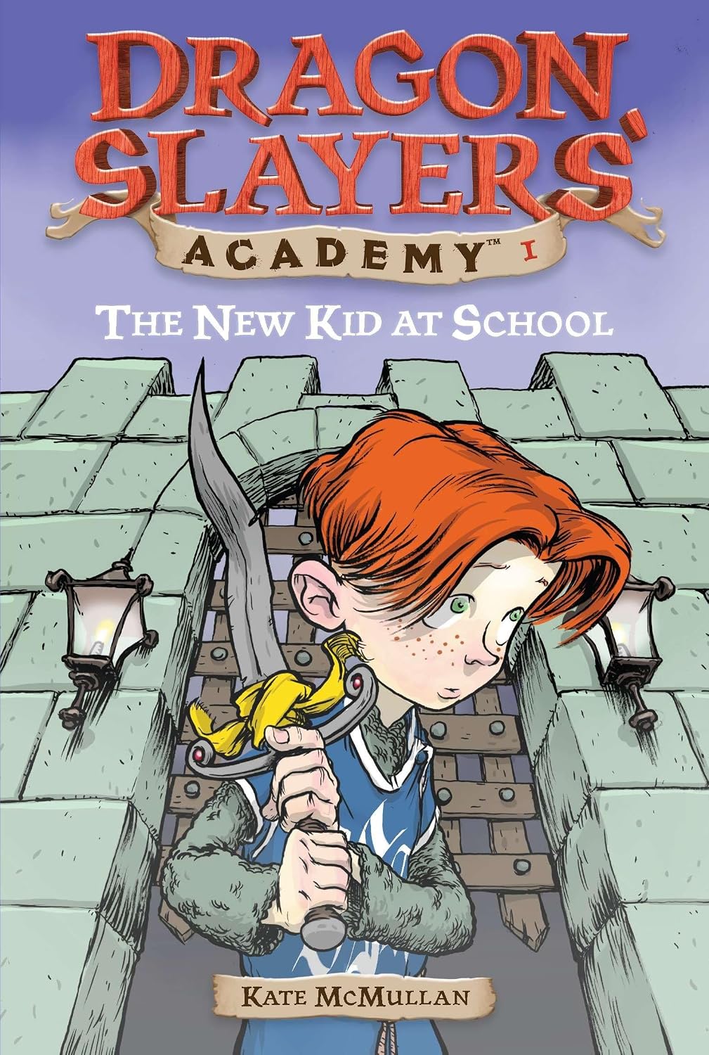 Cover of Dragon Slayers' Academy: The New Kid at School